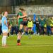LA GIOIA DI COURTNEY STRODE DOPO AVER REALIZZATO IL GOL VITTORIA